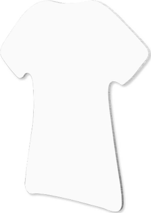 Unisub Magnet - T-Shirt sublimation blank