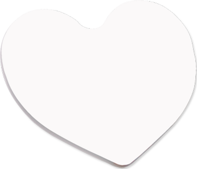 Unisub Magnet - Heart sublimation blank