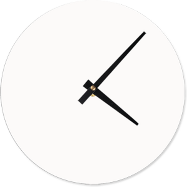 Unisub Clock  - with Kit, No Frame sublimation blank