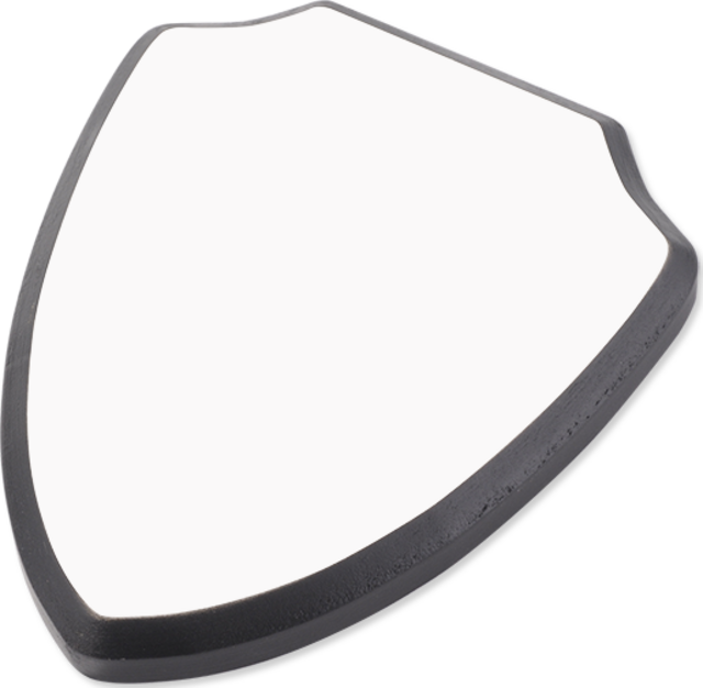 Plaque - Small Shield Mockup