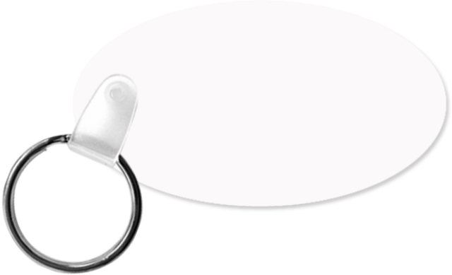 Key Chain - Oval Mockup