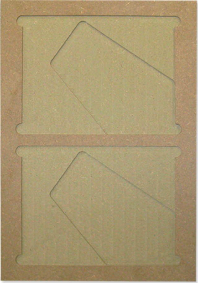 Unisub Production Jig - 5859 Photo Panel  8X10 - Prints 2 sublimation blank