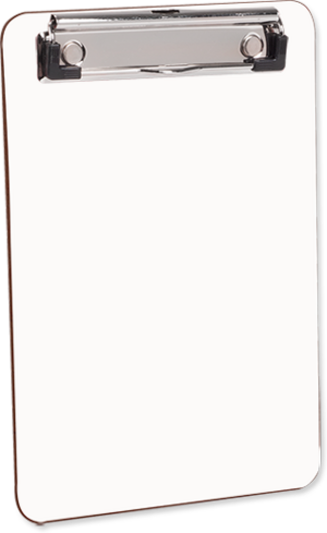 Unisub Clipboard - Mini, Flat Clip sublimation blank