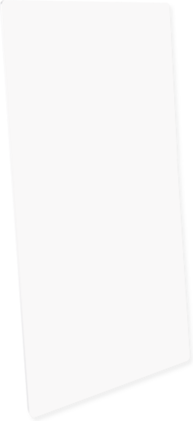 Unisub Bezel Pendant Insert - Rectangle sublimation blank