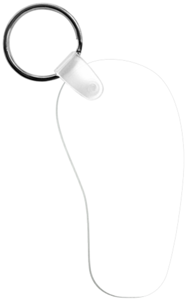 Unisub Key Chain - Flip Flop sublimation blank