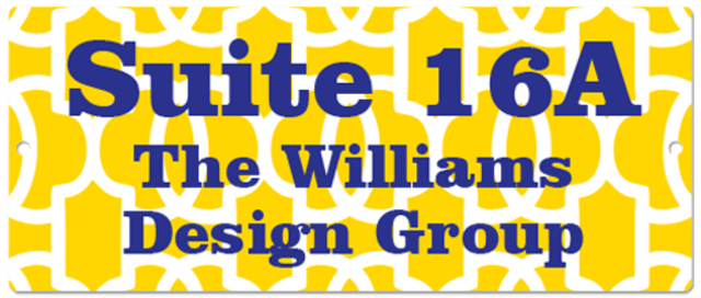 Example usage of Unisub Building Signs - Rectangle sublimation blank