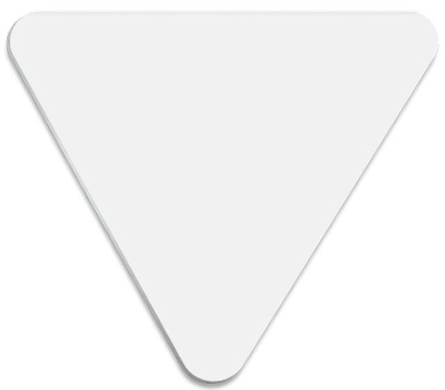 Unisub Bezel Pendant Insert - Triangle sublimation blank